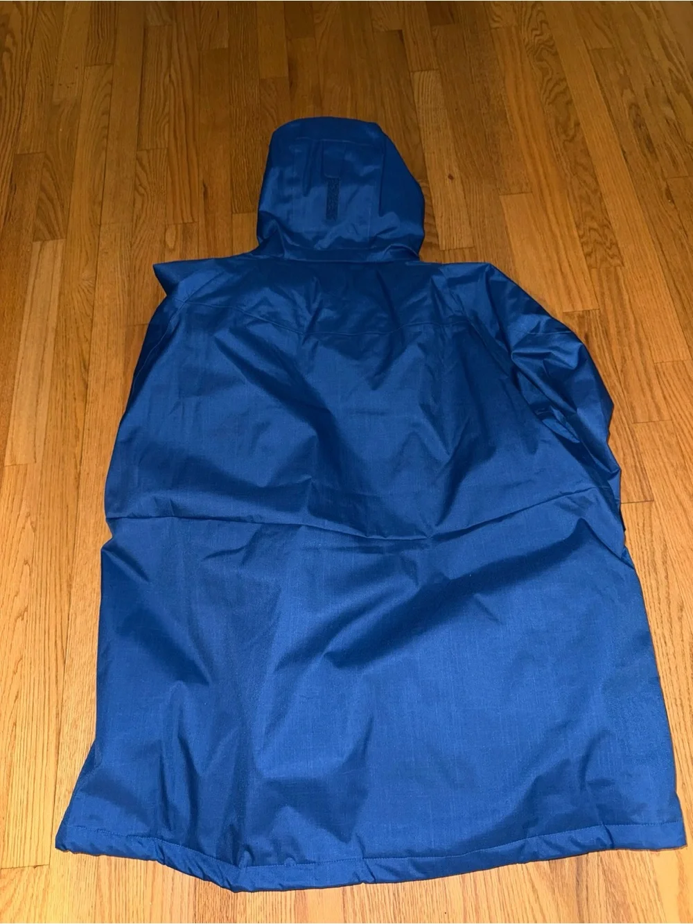 Columbia Royal Blue Hooded Shell Jacket
